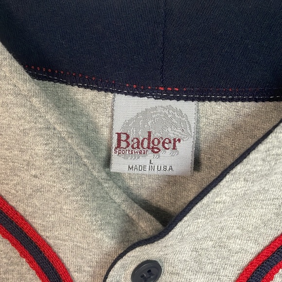 Badger 5/3 rd field baseball  jersey shirt Men’s size Large - Picture 3 of 11